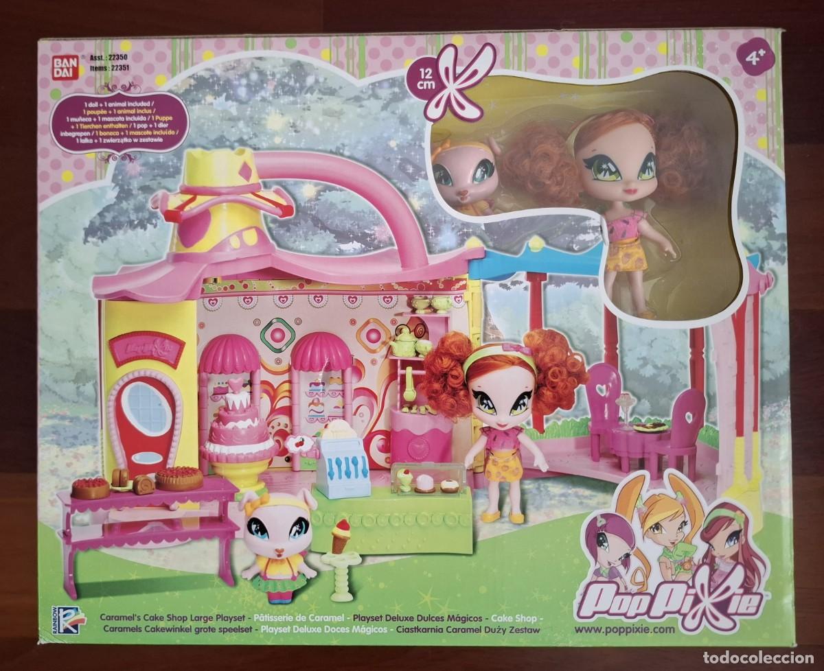 Mu&ntilde;ecas modernas: Pop Pixie (Winx). Set pasteler&iacute;a con mu&ntilde;eca y mascota. NUEVO - Foto 1