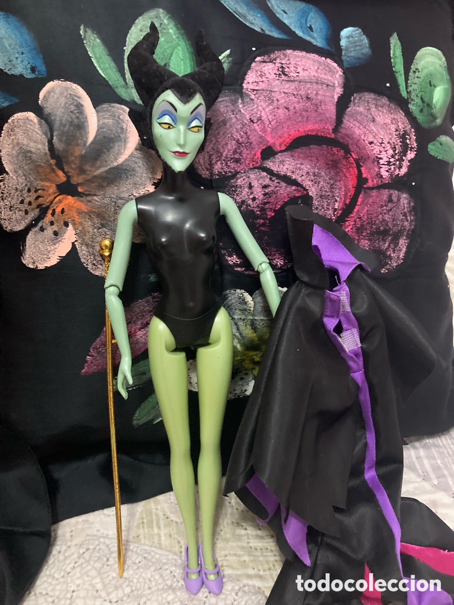Mu&ntilde;ecas modernas: Mu&ntilde;eca Disney Mal&eacute;fica 1999 - Foto 12