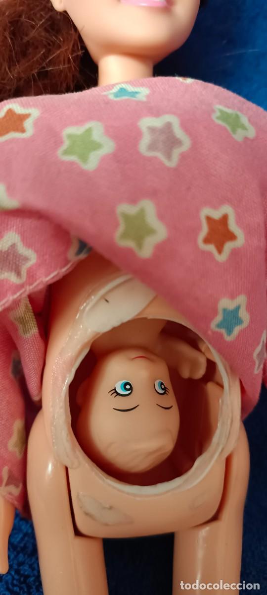 Mu&ntilde;ecas modernas: Mu&ntilde;eca embarazada con bebe extraible - Foto 3