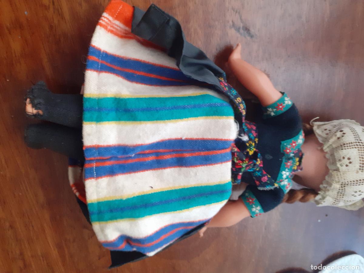 Mu&ntilde;ecas modernas: Mu&ntilde;eca de celuloide 28 cm - Foto 6