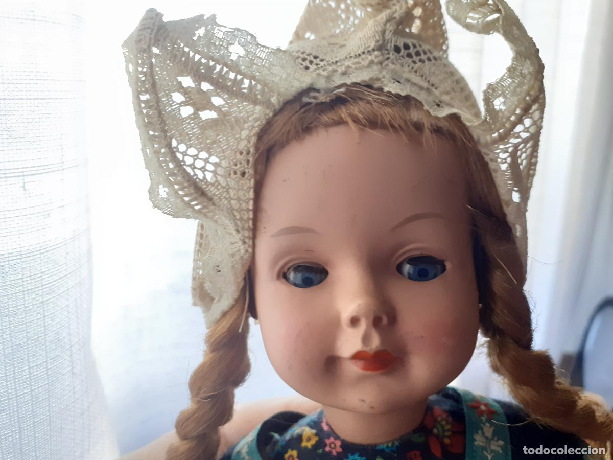 Mu&ntilde;ecas modernas: Mu&ntilde;eca de celuloide 28 cm - Foto 7