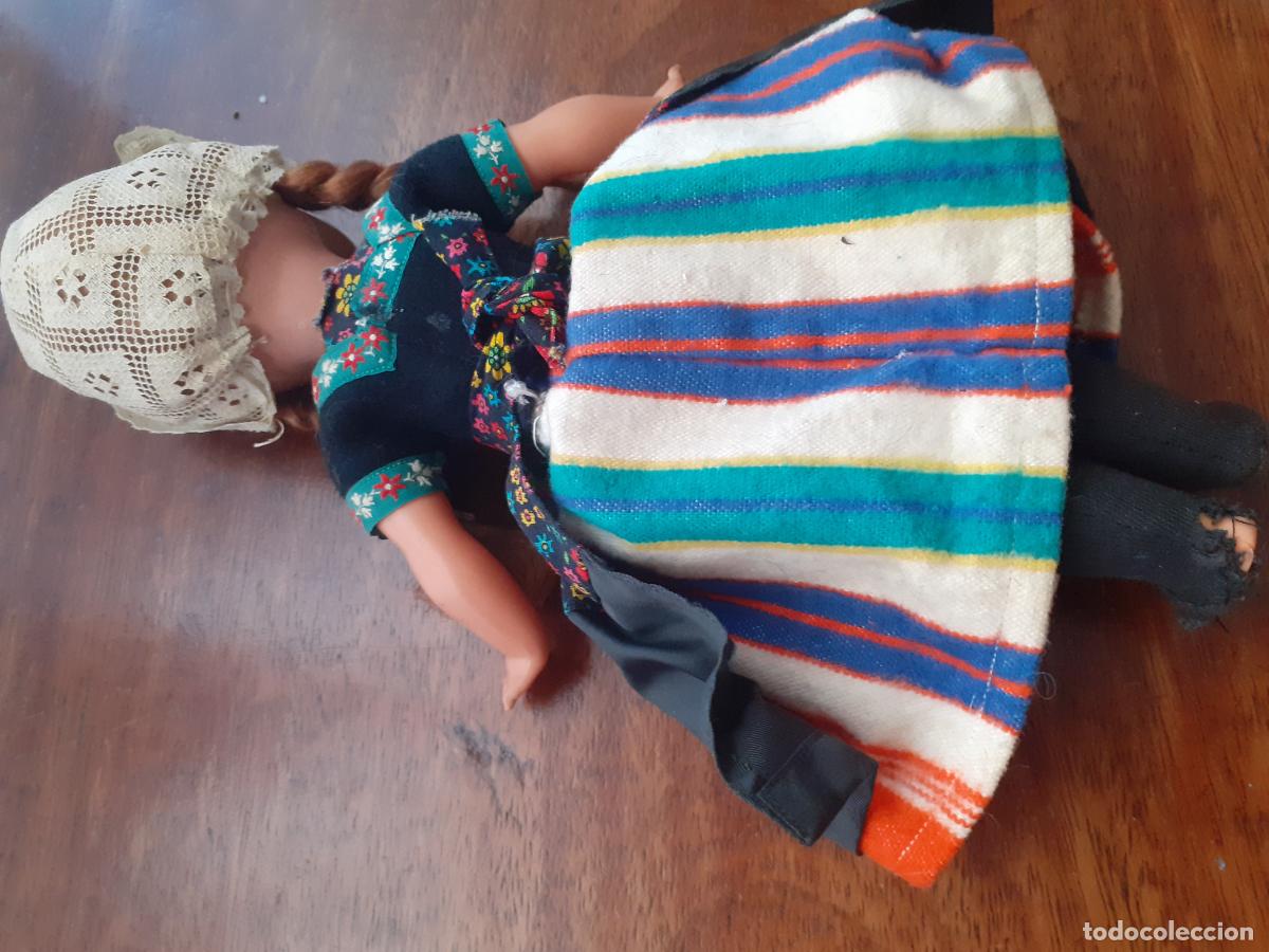 Mu&ntilde;ecas modernas: Mu&ntilde;eca de celuloide 28 cm - Foto 9