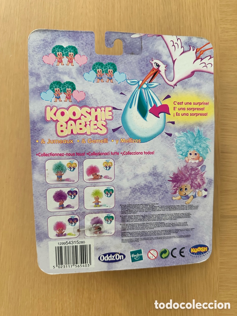 Mu&ntilde;ecas modernas: Kooshie Babies Hasbro 1999 - Foto 2