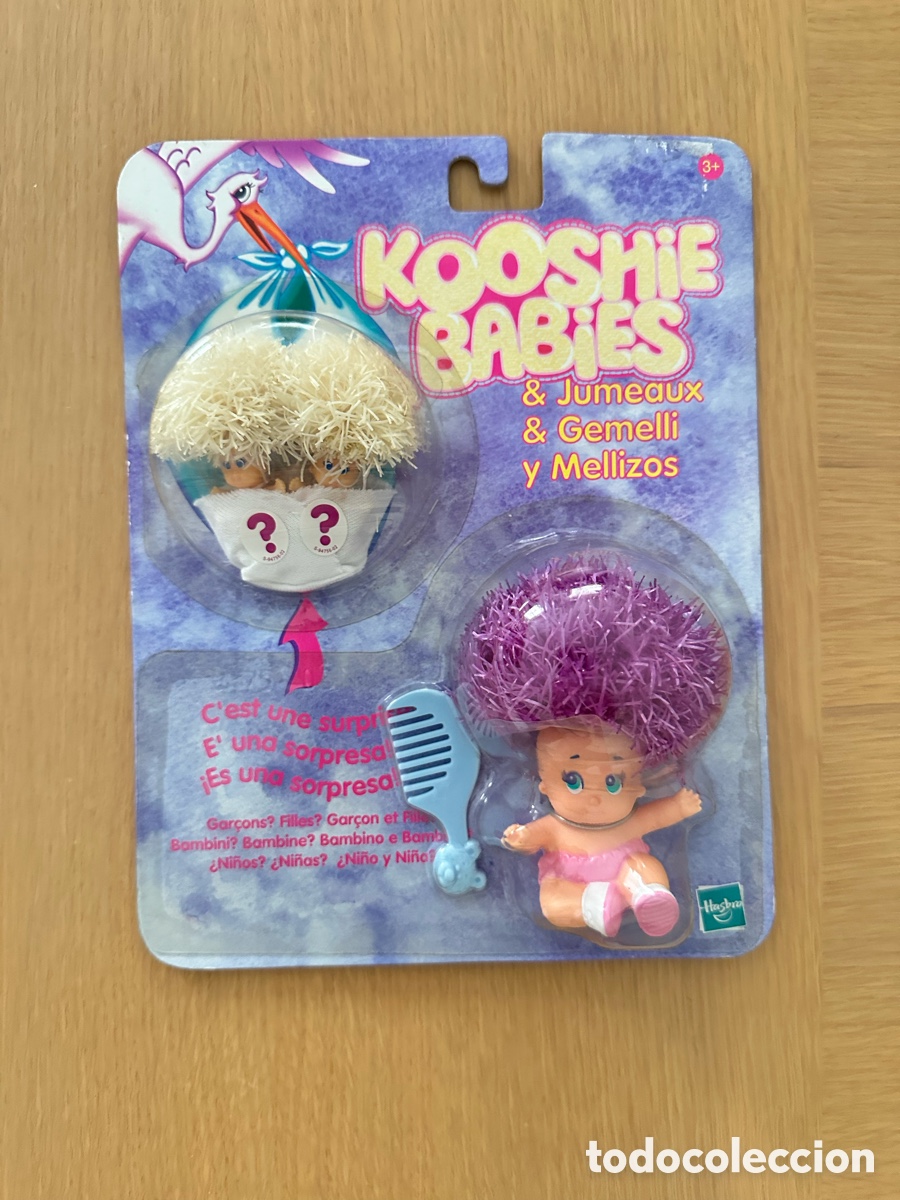 Mu&ntilde;ecas modernas: Kooshie Babies Hasbro 1999 - Foto 1