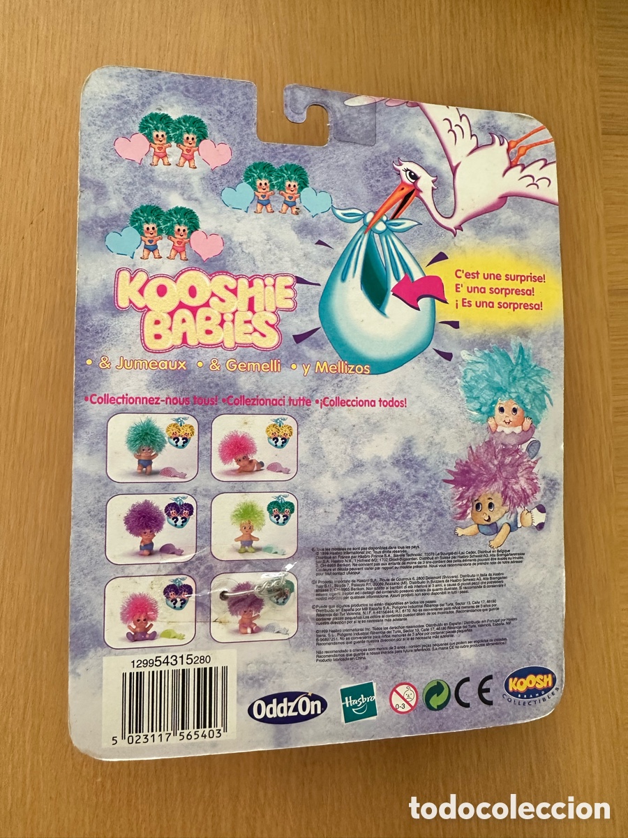 Mu&ntilde;ecas modernas: Kooshie Babies 1999 Hasbro - Foto 2