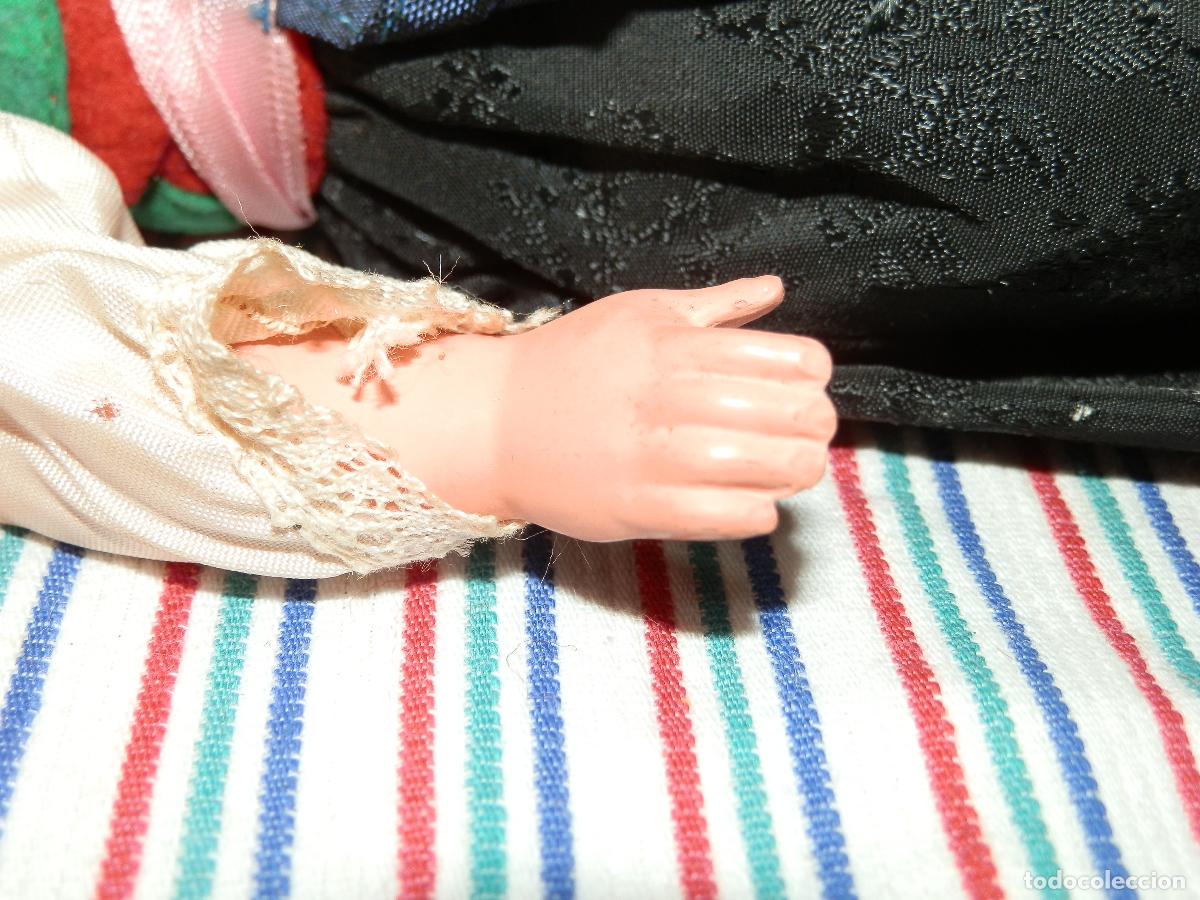 Mu&ntilde;ecas modernas: ANTIGUA MU&Ntilde;ECA CELULOIDE SIN MARCA OJOS BASCULANTES 30 CM - Foto 8