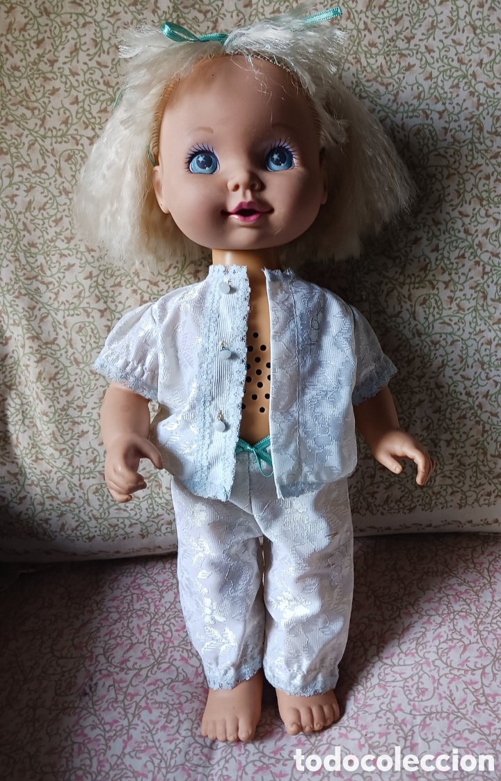 Mu&ntilde;ecas modernas: Mu&ntilde;eca Hasbro. 36 cms alto. Con defectos. 1990. Vell i Bell - Foto 1