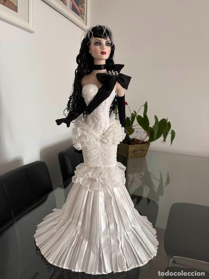 Mu&ntilde;ecas modernas: Mu&ntilde;eca vestida de novia - Foto 8