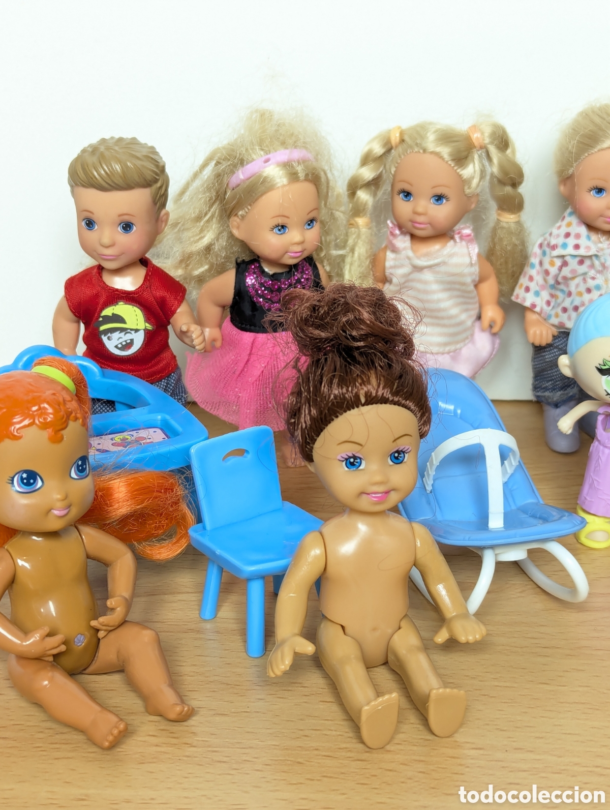 Mu&ntilde;ecas modernas: Lote 12 mu&ntilde;ecas peque&ntilde;as - Foto 4