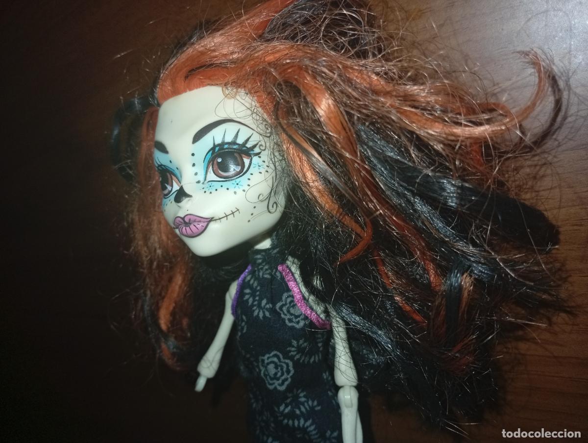 Mu&ntilde;ecas modernas: mu&ntilde;eca Monster high Skelita - Foto 3