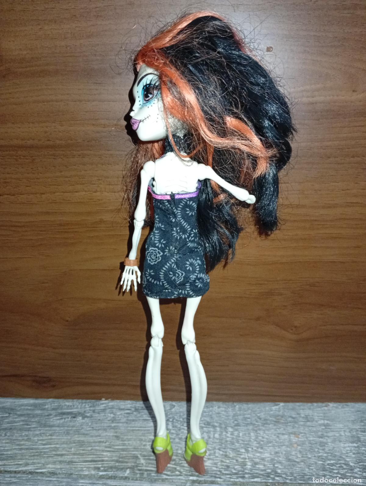 Mu&ntilde;ecas modernas: mu&ntilde;eca Monster high Skelita - Foto 7
