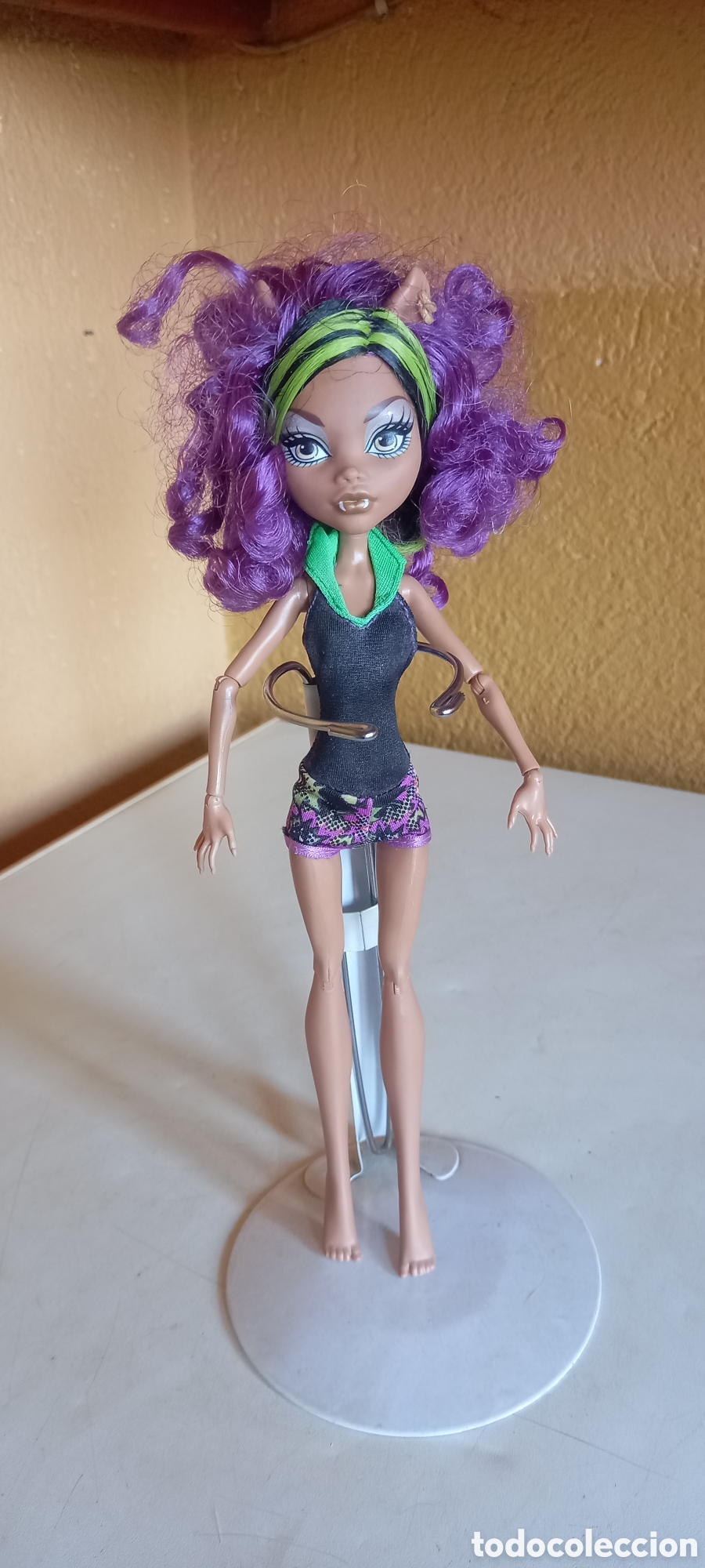 Mu&ntilde;ecas modernas: MU&Ntilde;ECA MONSTER HIGH 2008 MATTEL LOBA - Foto 2