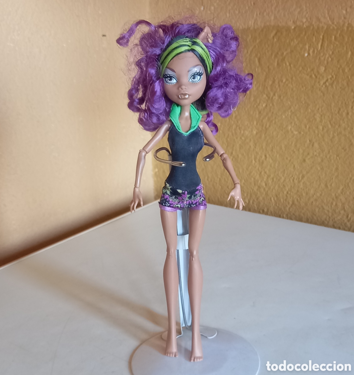 Mu&ntilde;ecas modernas: MU&Ntilde;ECA MONSTER HIGH 2008 MATTEL LOBA - Foto 14
