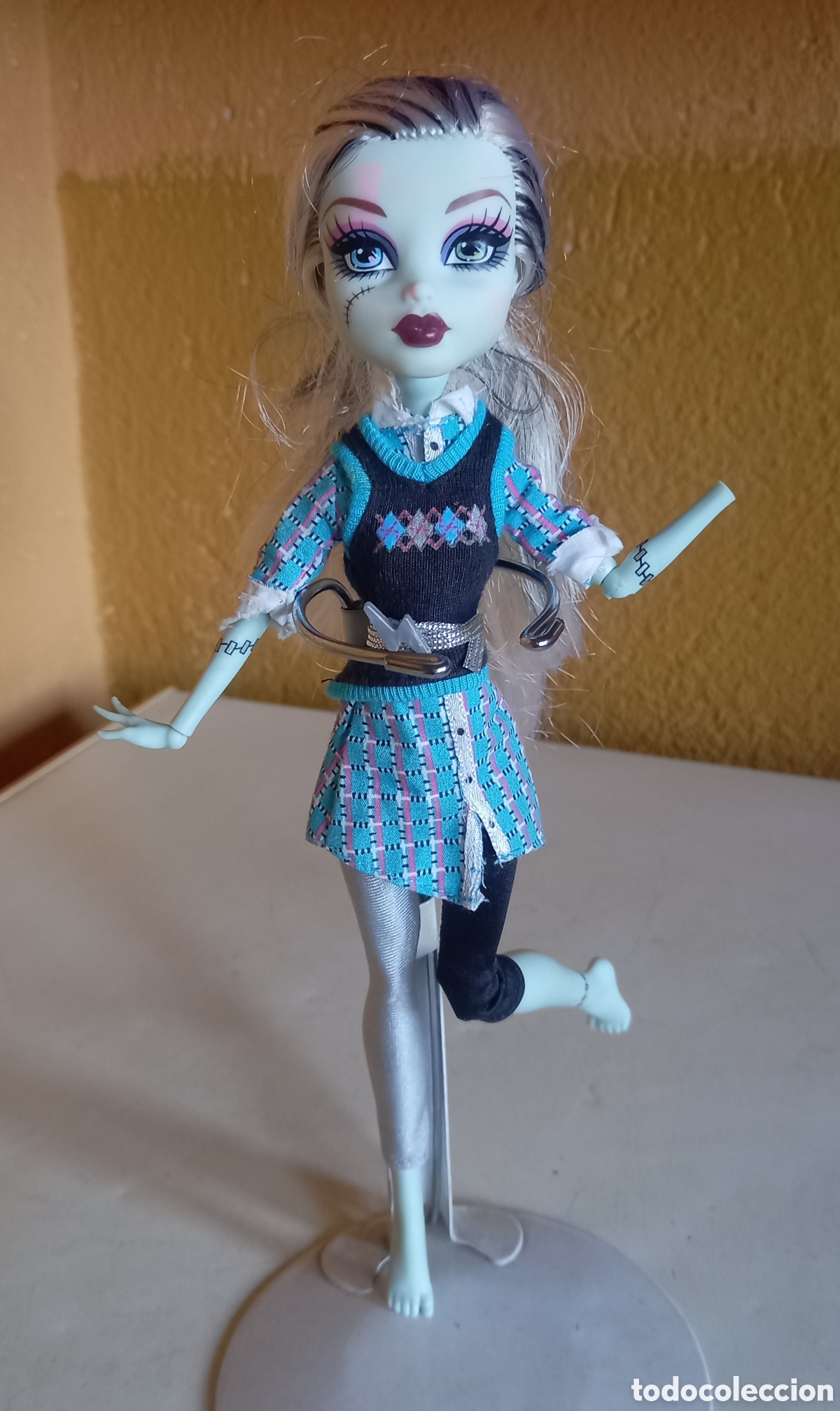 Mu&ntilde;ecas modernas: MU&Ntilde;ECA MONSTER HIGH 2008 MATTEL FRANKIE STEIN - Foto 2