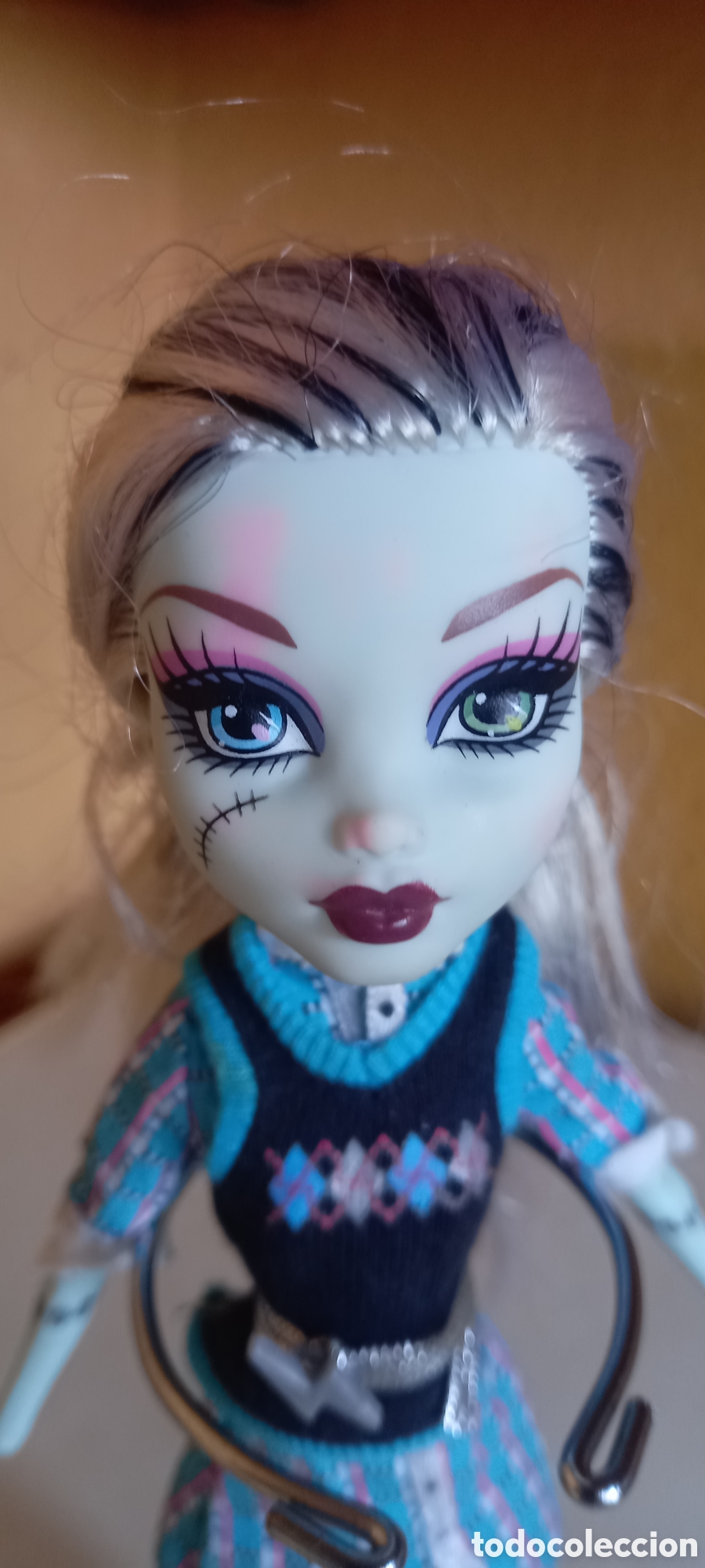 Mu&ntilde;ecas modernas: MU&Ntilde;ECA MONSTER HIGH 2008 MATTEL FRANKIE STEIN - Foto 4