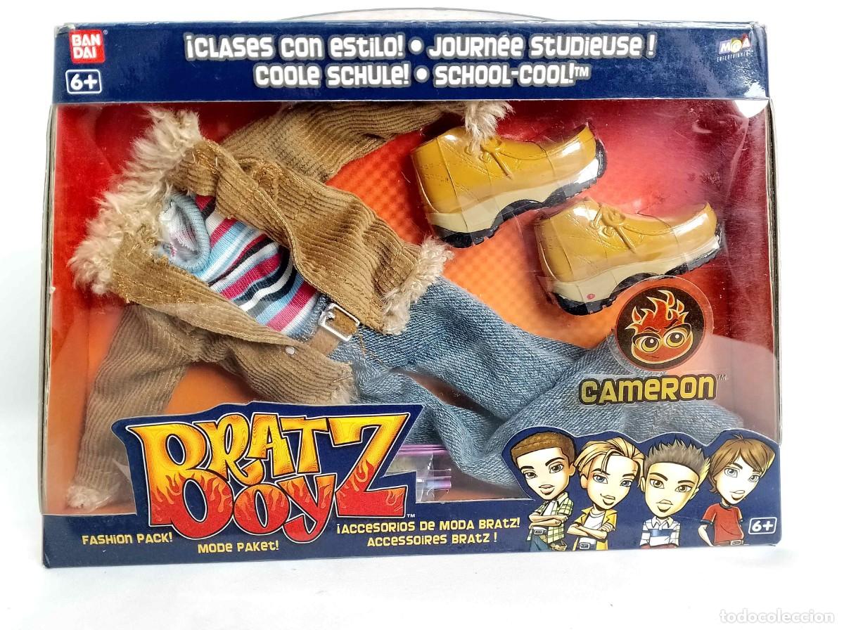 Mu&ntilde;ecas modernas: BRATZ BOY CAMERON, CONJUNTO MODA &rdquo;Clase con estilo&rdquo; 2003 (NUEVO) - Foto 1