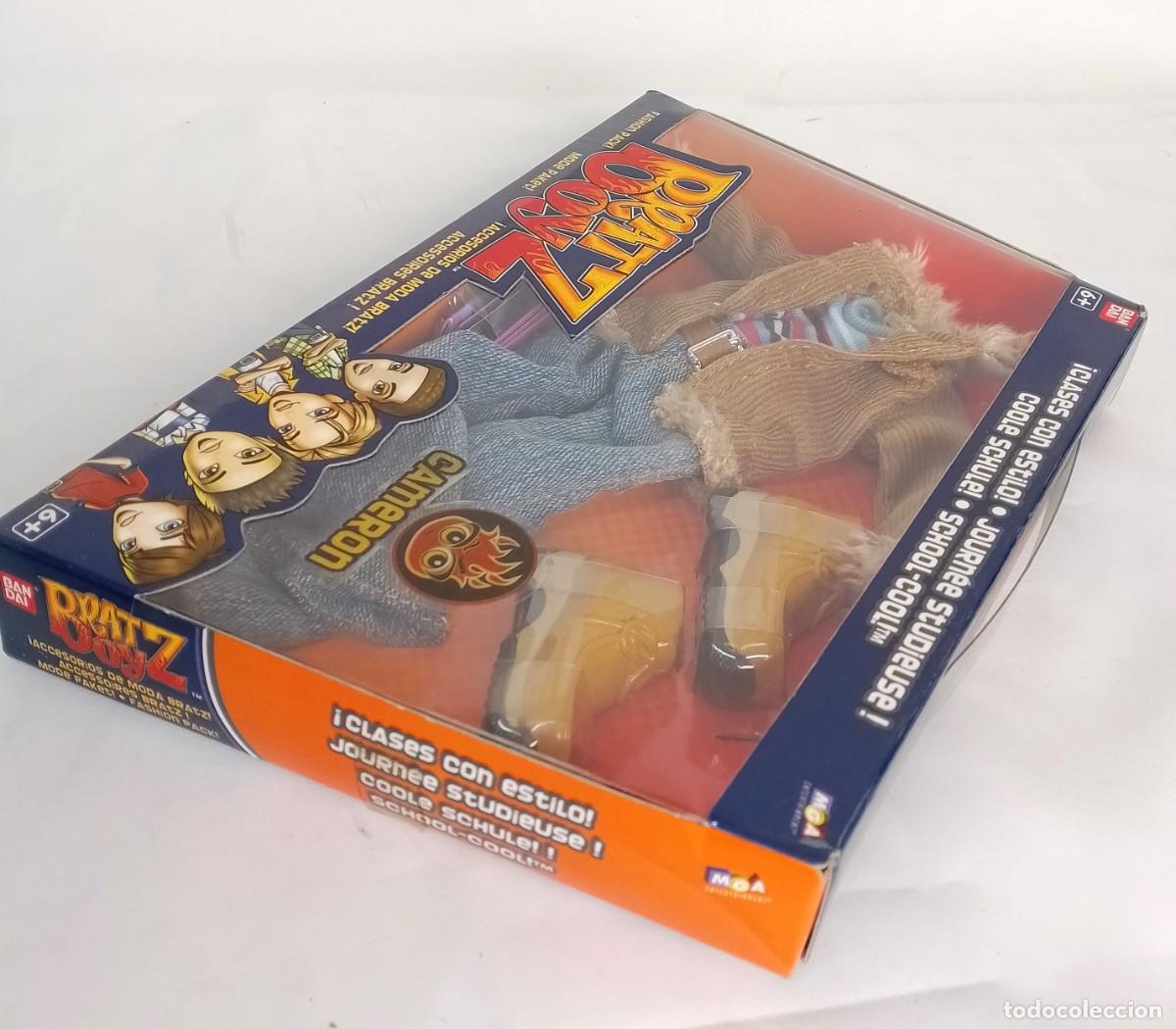 Mu&ntilde;ecas modernas: BRATZ BOY CAMERON, CONJUNTO MODA &rdquo;Clase con estilo&rdquo; 2003 (NUEVO) - Foto 2