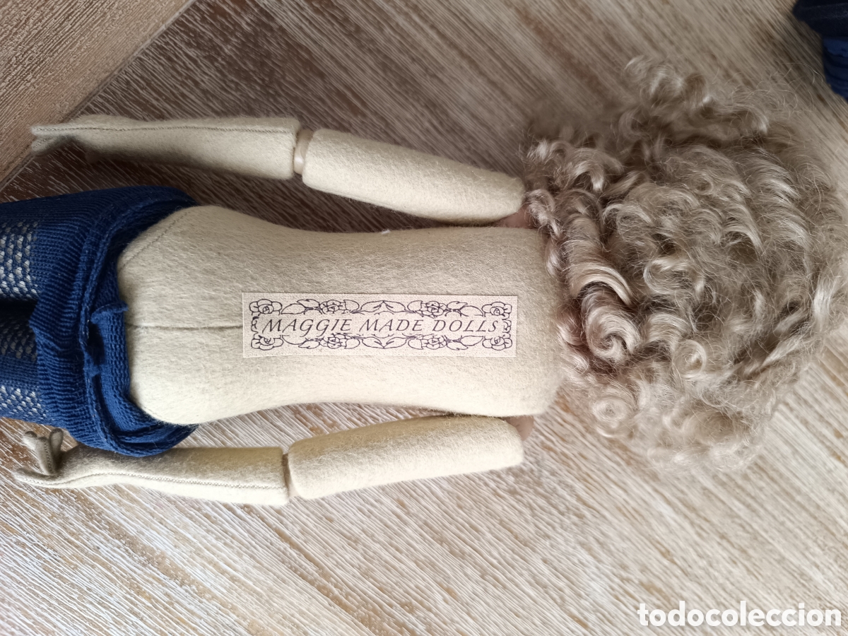 Mu&ntilde;ecas modernas: Mu&ntilde;eca fieltro marca Maggie iacono - Foto 15