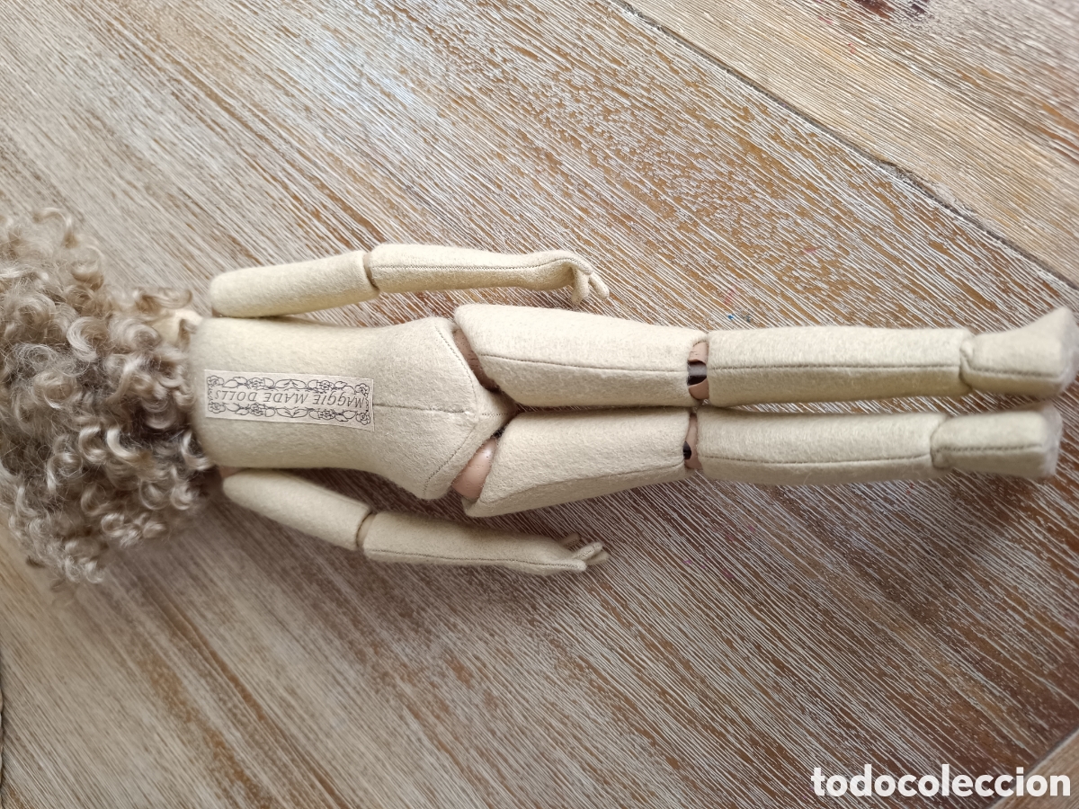 Mu&ntilde;ecas modernas: Mu&ntilde;eca fieltro marca Maggie iacono - Foto 22