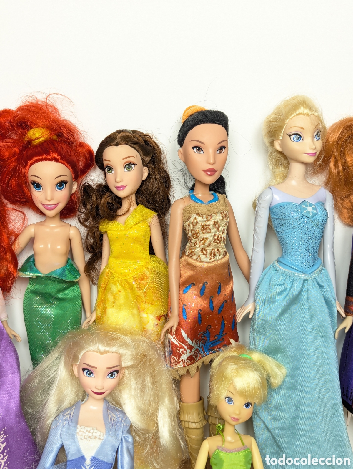 Mu&ntilde;ecas modernas: Lote 8 mu&ntilde;ecas princesas Disney - Foto 3