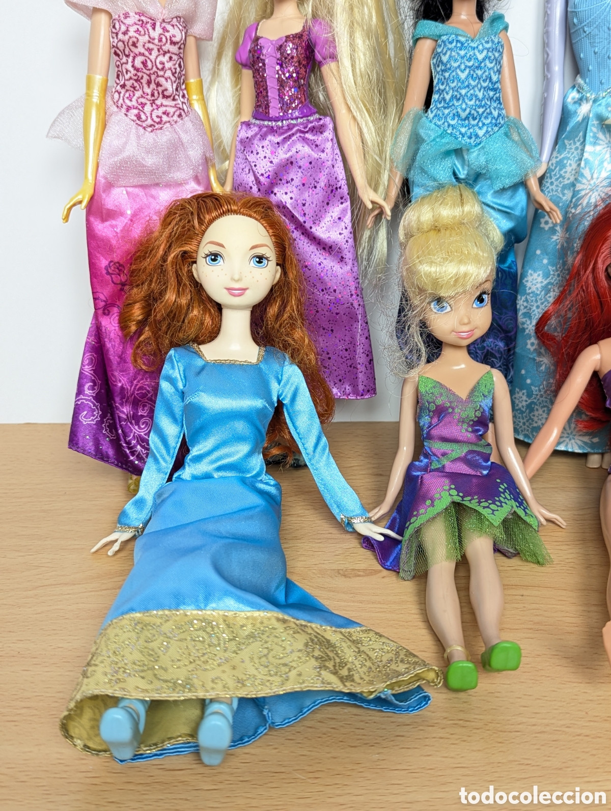 Mu&ntilde;ecas modernas: Lote 8 Mu&ntilde;ecas Princesas Disney - Foto 3