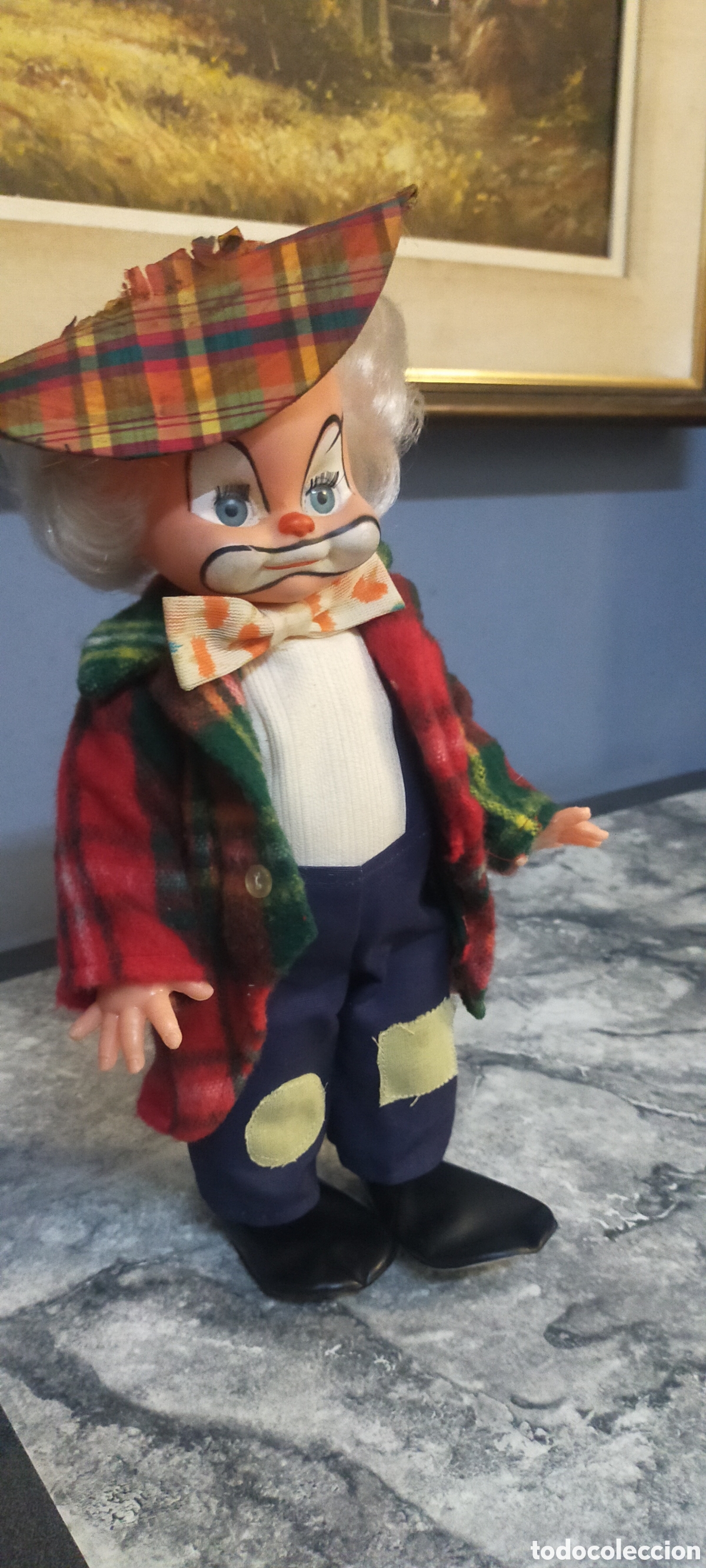 Mu&ntilde;ecas modernas: Simp&aacute;tico Payaso vintage - Foto 4