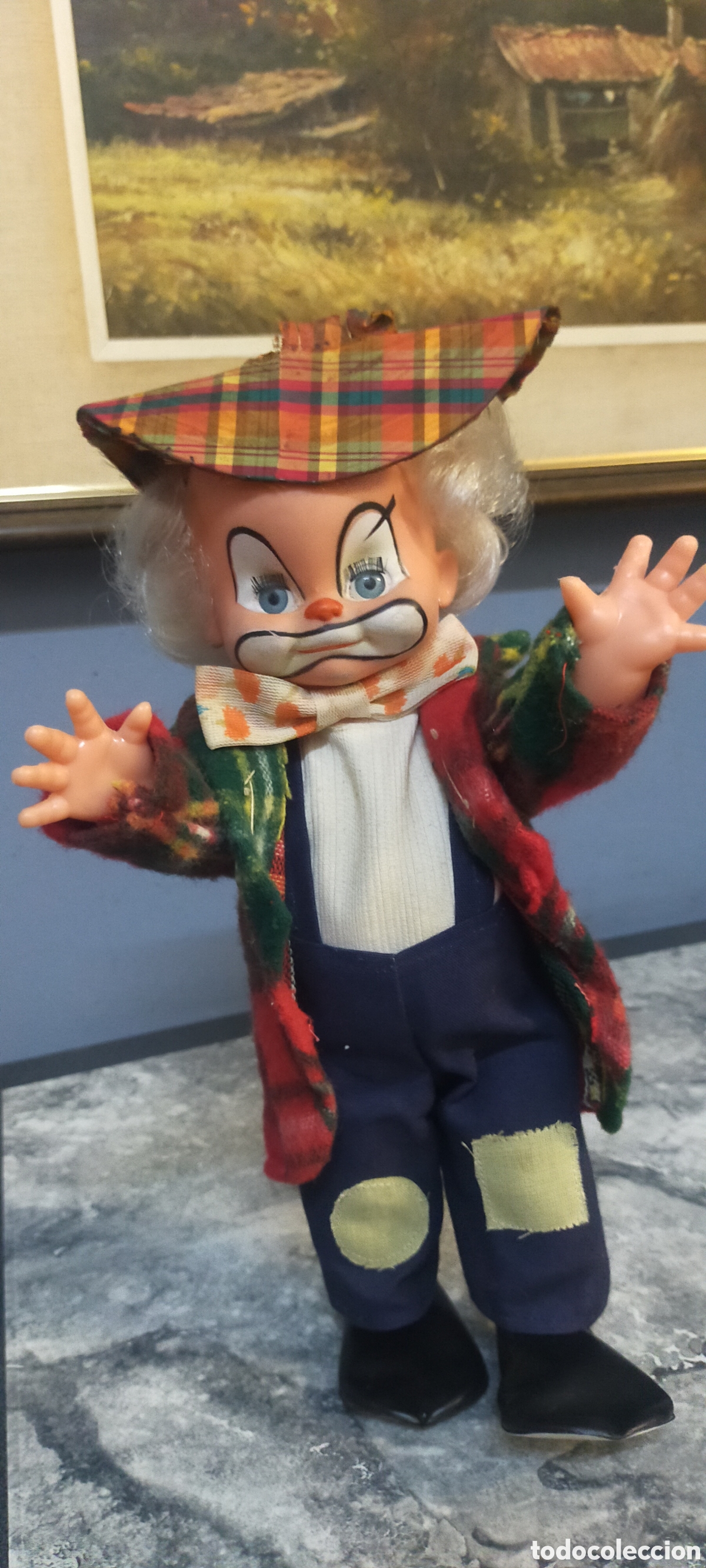 Mu&ntilde;ecas modernas: Simp&aacute;tico Payaso vintage - Foto 11