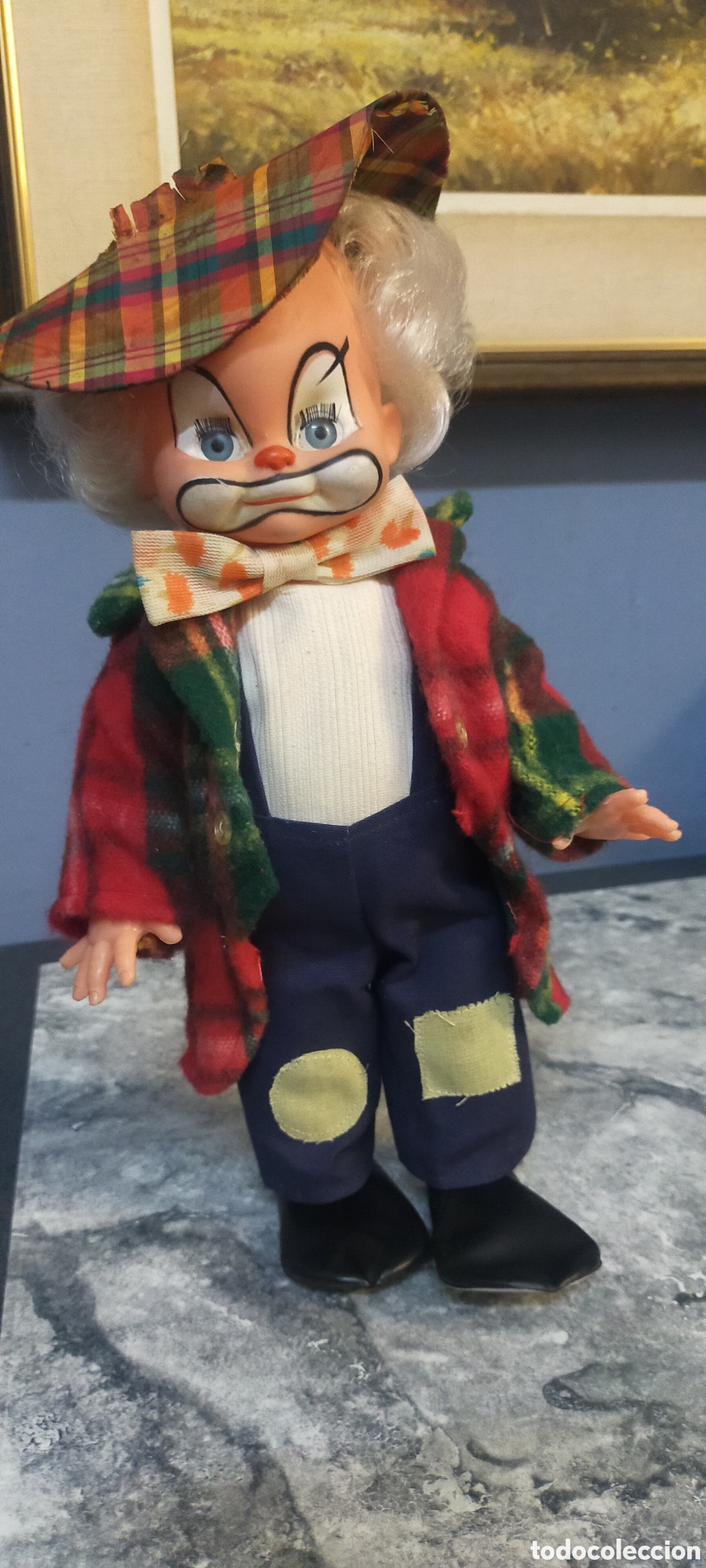 Mu&ntilde;ecas modernas: Simp&aacute;tico Payaso vintage - Foto 1