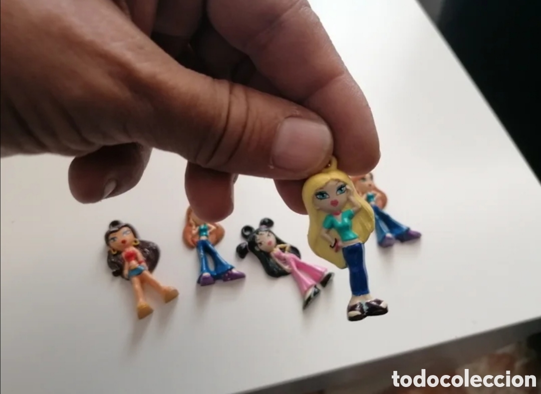 Mu&ntilde;ecas modernas: Conjunto de 5 miini mu&ntilde;ecas Bratz. - Foto 6