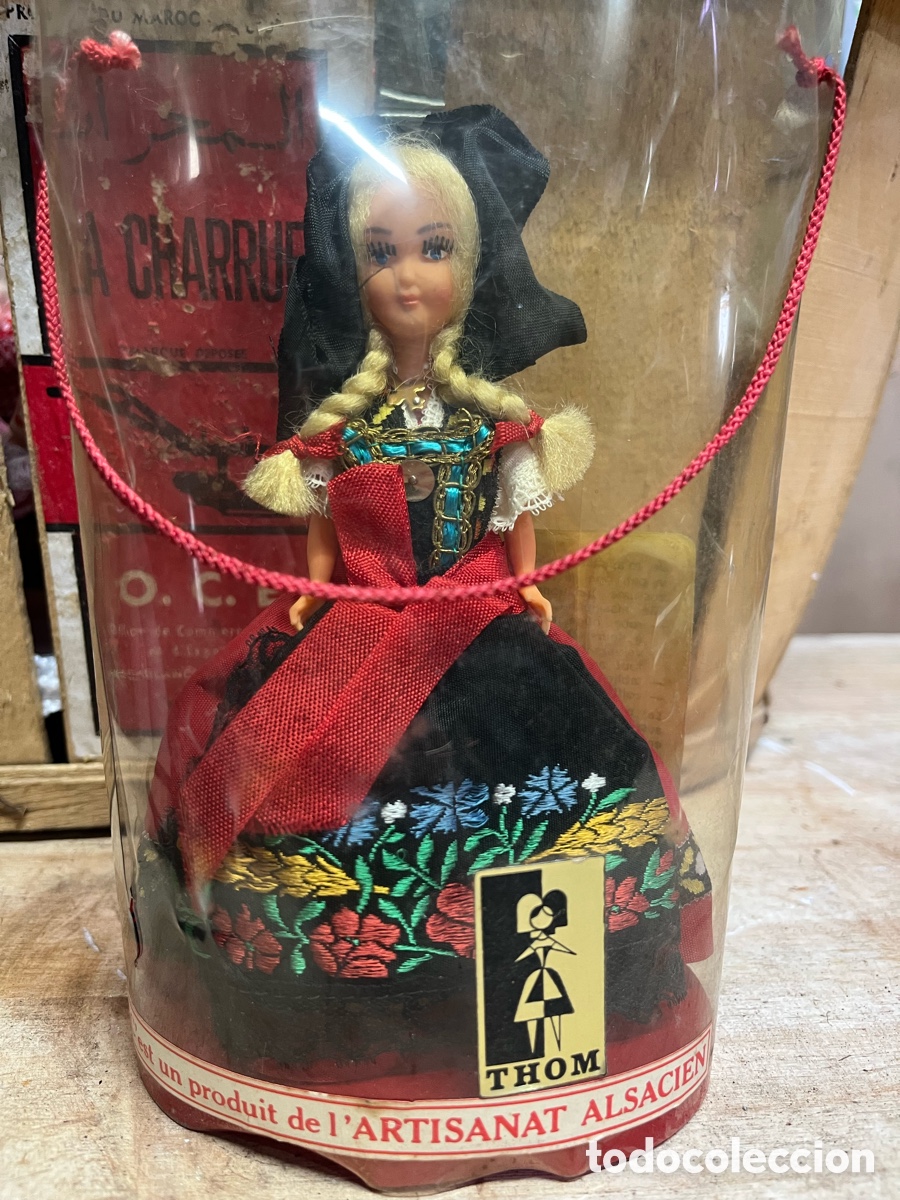Mu&ntilde;ecas modernas: Mu&ntilde;eca antigua de colecci&oacute;n Alsacia - Foto 6