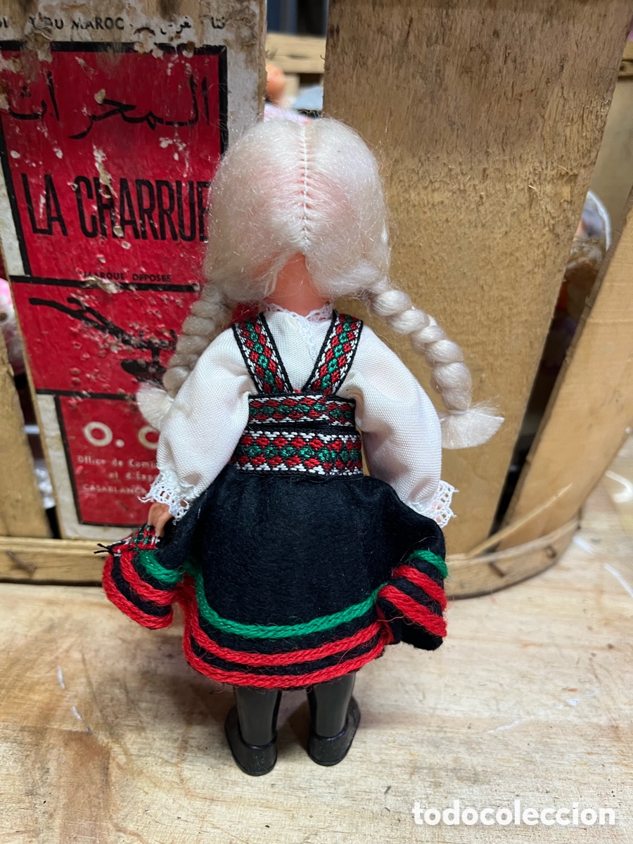 Mu&ntilde;ecas modernas: Mu&ntilde;eca antigua de colecci&oacute;n Noruega - Foto 3