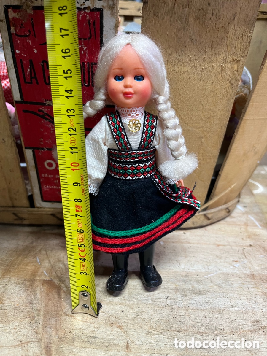 Mu&ntilde;ecas modernas: Mu&ntilde;eca antigua de colecci&oacute;n Noruega - Foto 5