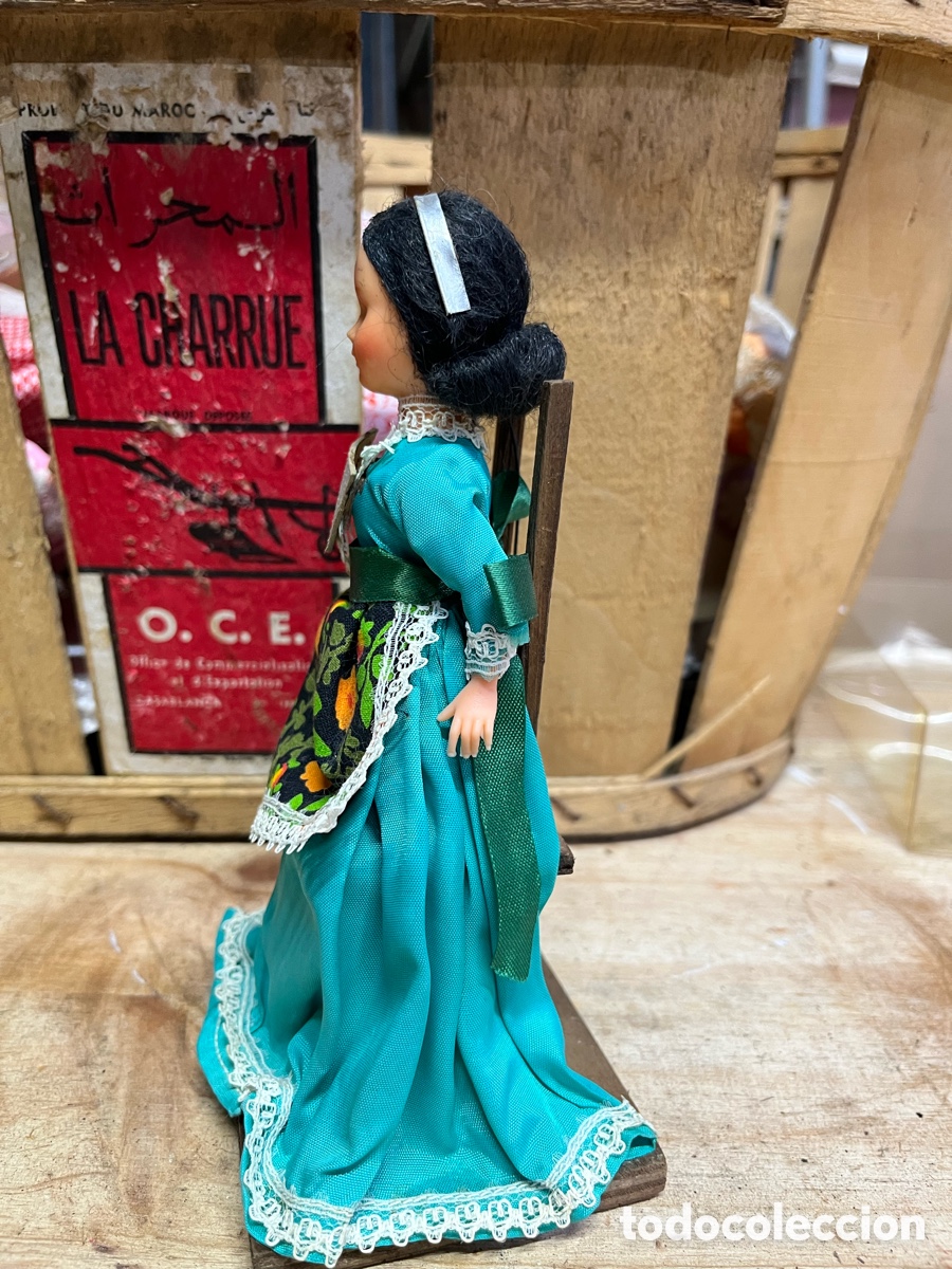 Mu&ntilde;ecas modernas: Mu&ntilde;eca antigua de colecci&oacute;n Francia - Foto 2