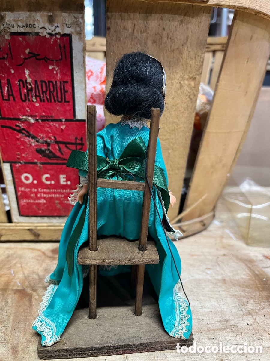 Mu&ntilde;ecas modernas: Mu&ntilde;eca antigua de colecci&oacute;n Francia - Foto 3