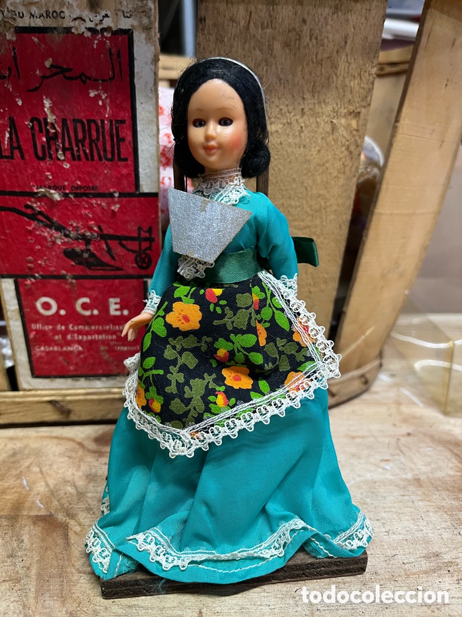 Mu&ntilde;ecas modernas: Mu&ntilde;eca antigua de colecci&oacute;n Francia - Foto 1