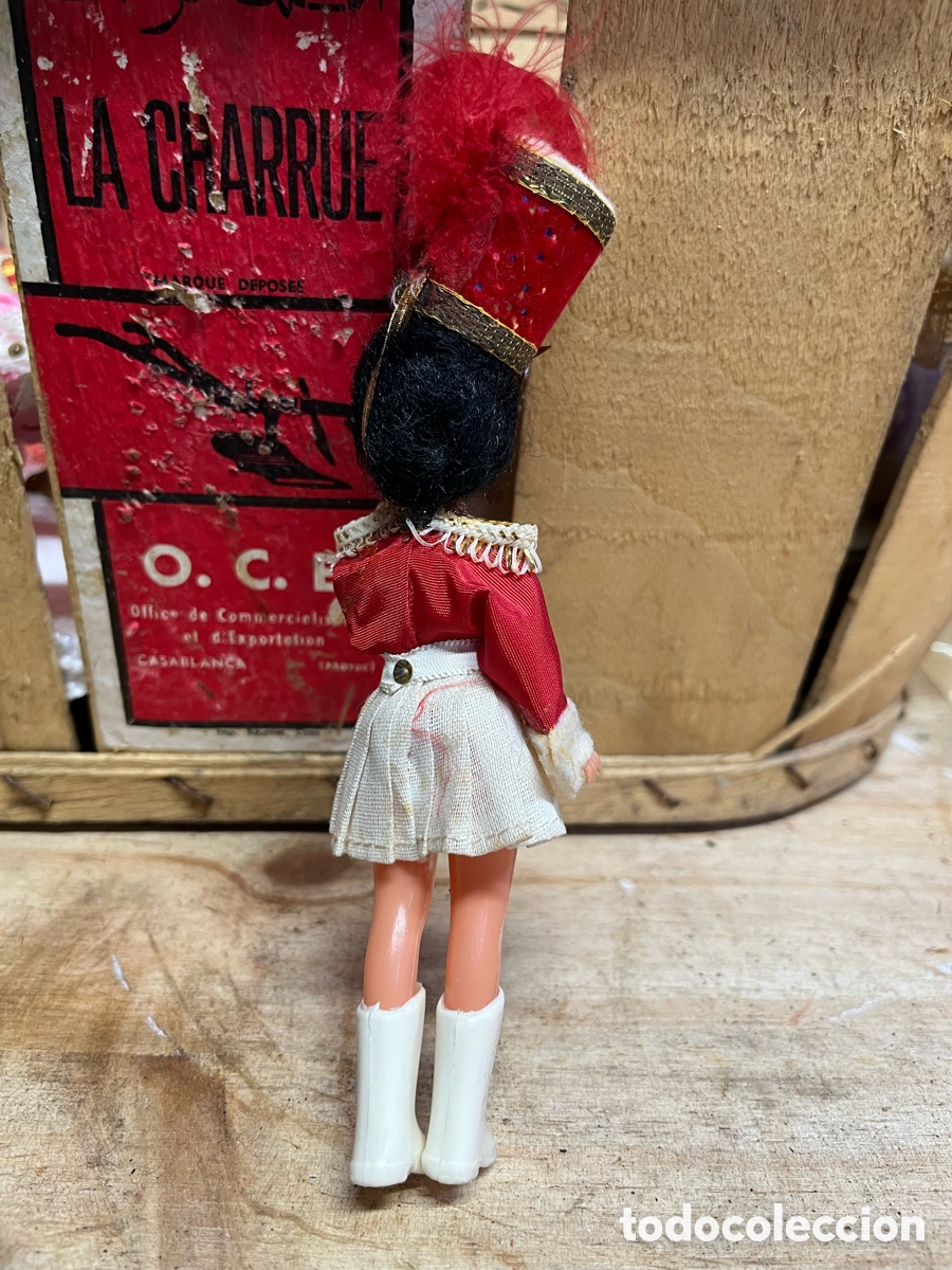 Mu&ntilde;ecas modernas: Mu&ntilde;eca antigua de colecci&oacute;n majorette - Foto 3