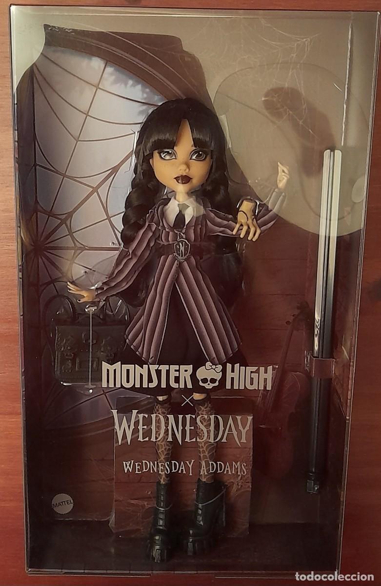 Mu&ntilde;ecas modernas: Mu&ntilde;eca Monster High, Wednesday Addams - Foto 2