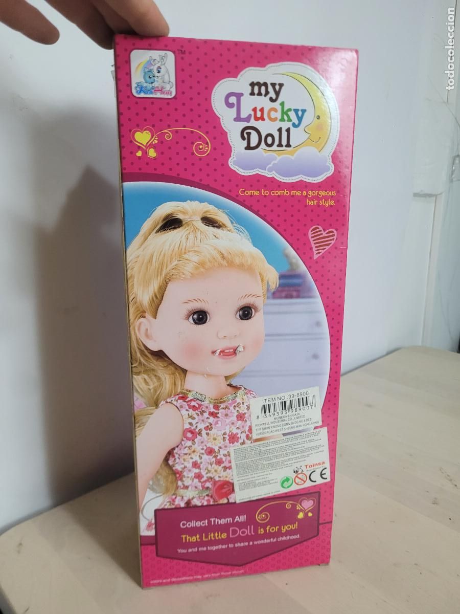Mu&ntilde;ecas modernas: mu&ntilde;eca eleine 33 cm nueva en caja - Foto 4