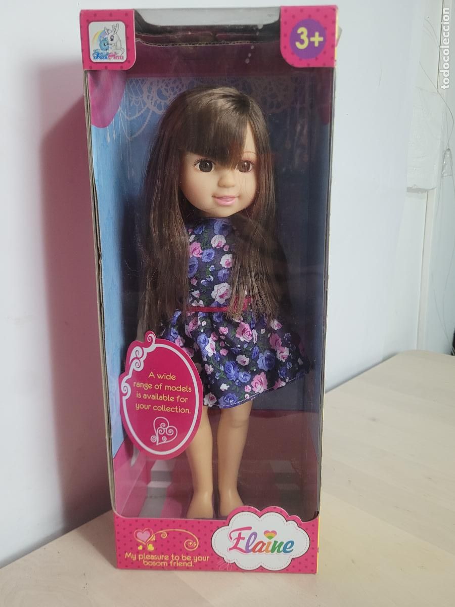 Mu&ntilde;ecas modernas: mu&ntilde;eca eleine 33 cm nueva en caja - Foto 1