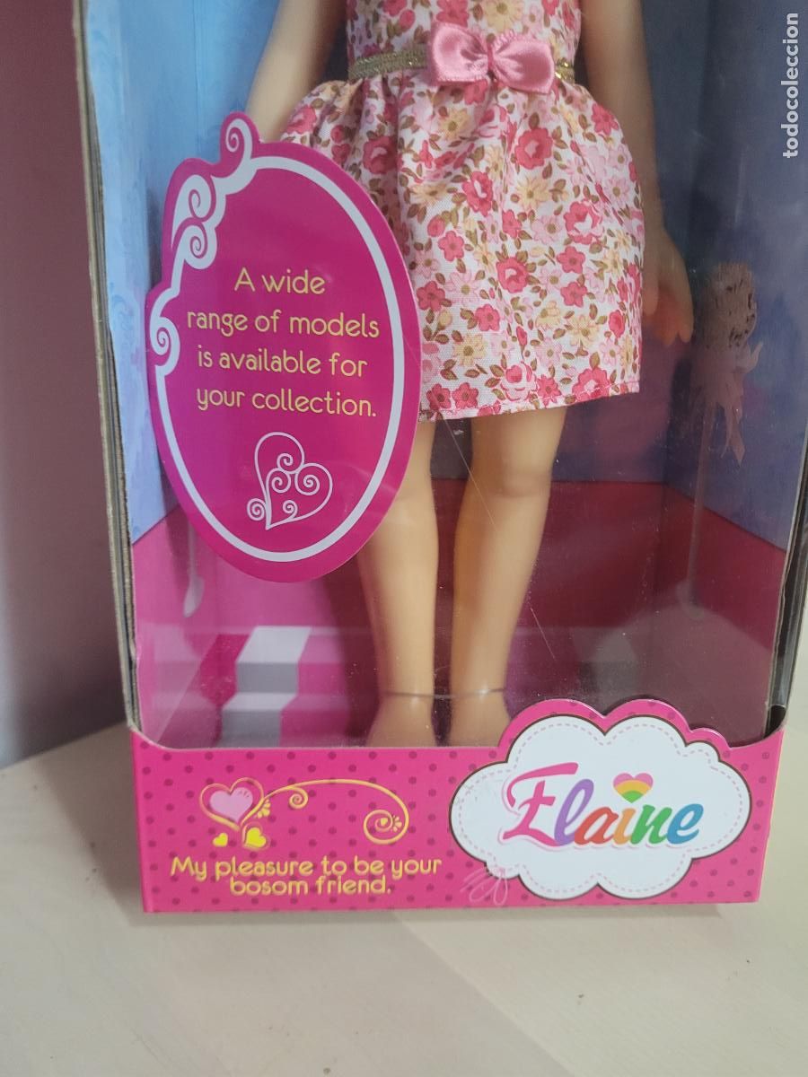 Mu&ntilde;ecas modernas: mu&ntilde;eca eleine 33 cm nueva en caja - Foto 2