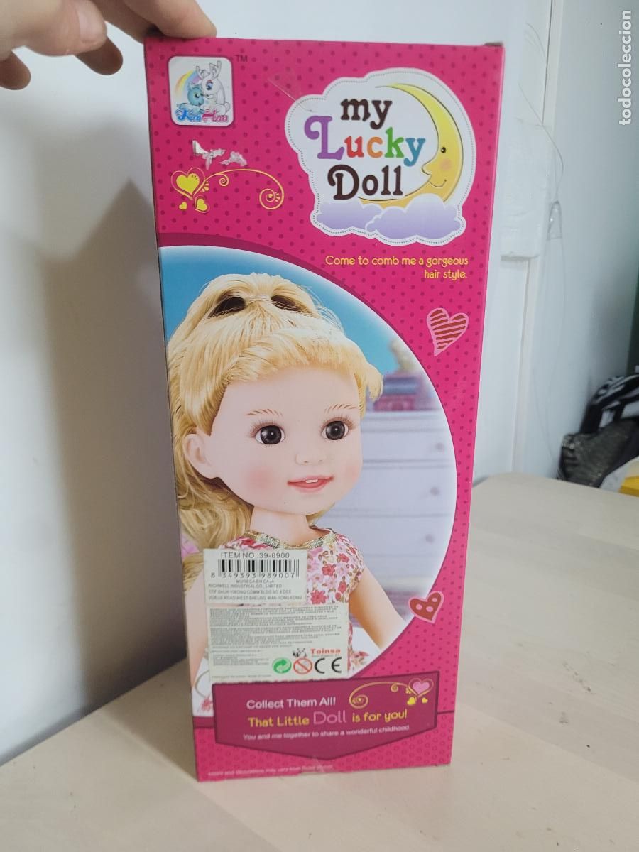 Mu&ntilde;ecas modernas: mu&ntilde;eca eleine 33 cm nueva en caja - Foto 3