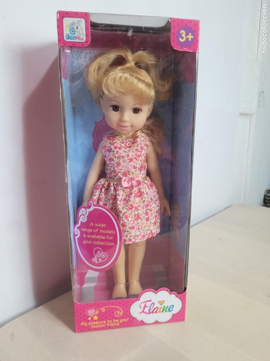 Mu&ntilde;ecas modernas: mu&ntilde;eca eleine 33 cm nueva en caja - Foto 1