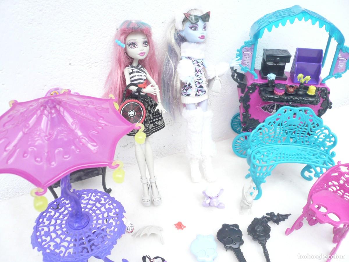 Mu&ntilde;ecas modernas: LOTE DOS MU&Ntilde;ECAS MONSTER MATTEL, MUEBLES Y COMPLEMENTOS - Foto 5
