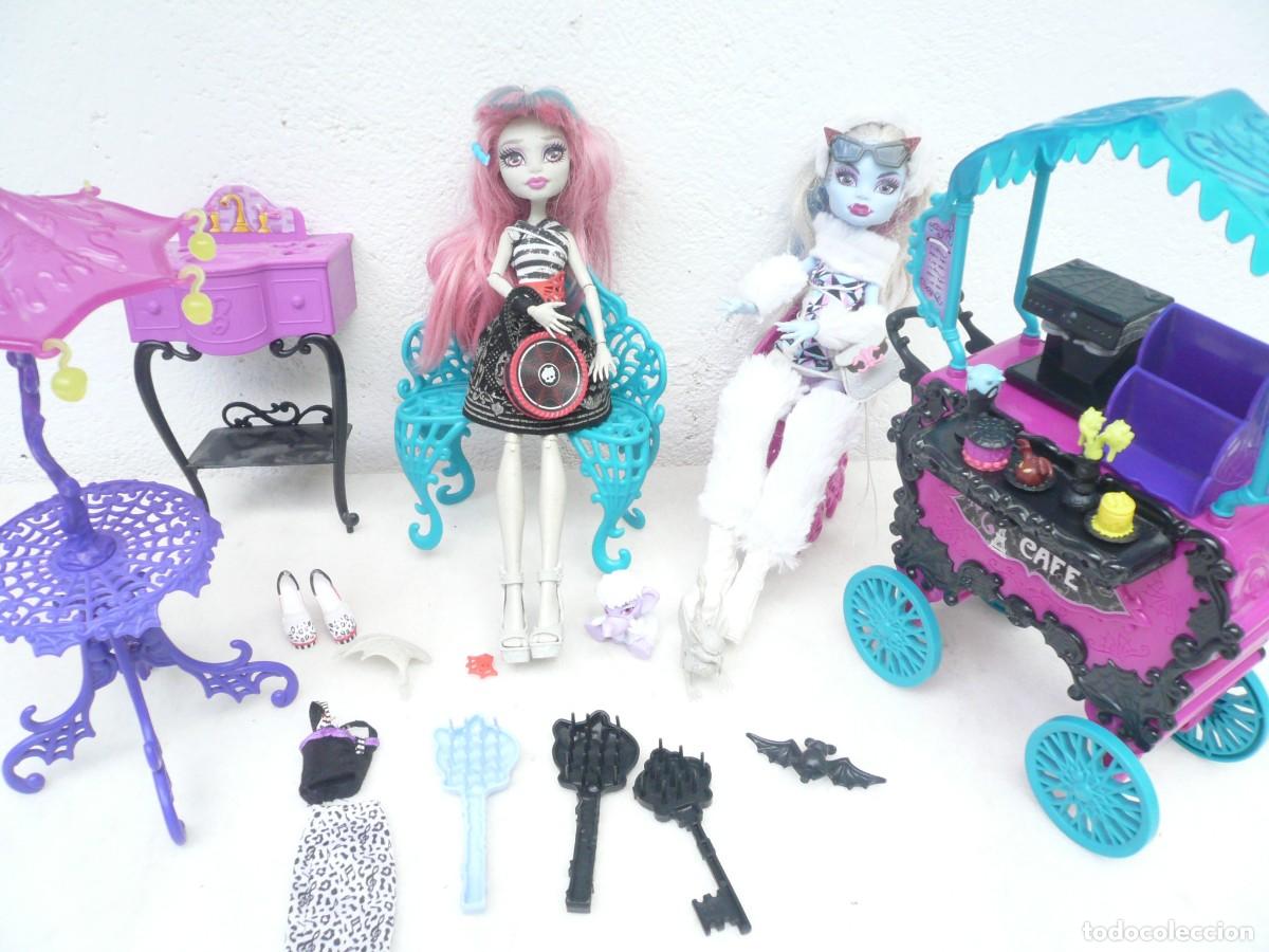 Mu&ntilde;ecas modernas: LOTE DOS MU&Ntilde;ECAS MONSTER MATTEL, MUEBLES Y COMPLEMENTOS - Foto 12