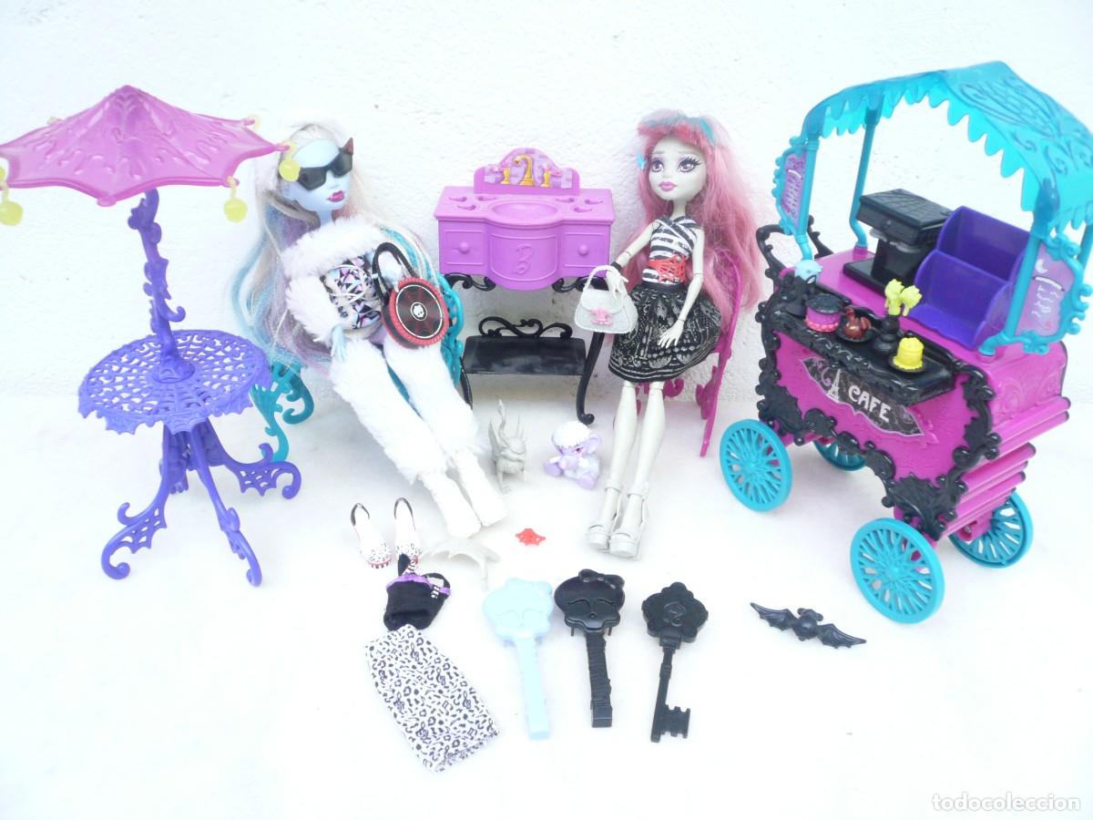 Mu&ntilde;ecas modernas: LOTE DOS MU&Ntilde;ECAS MONSTER MATTEL, MUEBLES Y COMPLEMENTOS - Foto 15