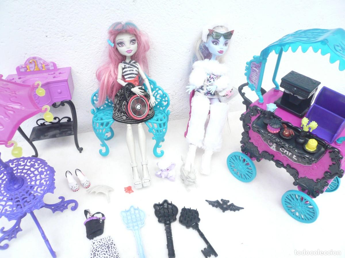 Mu&ntilde;ecas modernas: LOTE DOS MU&Ntilde;ECAS MONSTER MATTEL, MUEBLES Y COMPLEMENTOS - Foto 16