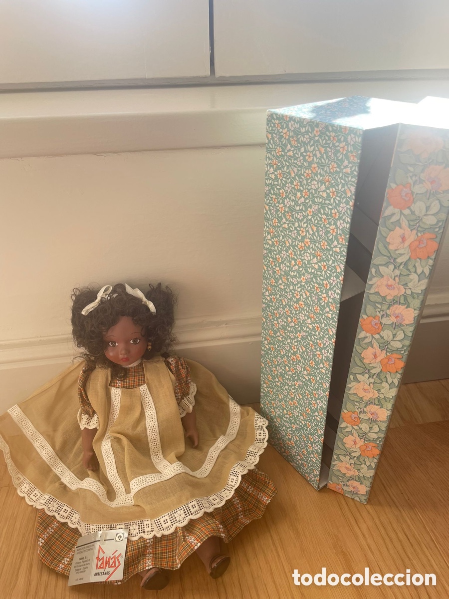 Mu&ntilde;ecas modernas: Mu&ntilde;eca de porcelana Fan&aacute;s - Foto 2