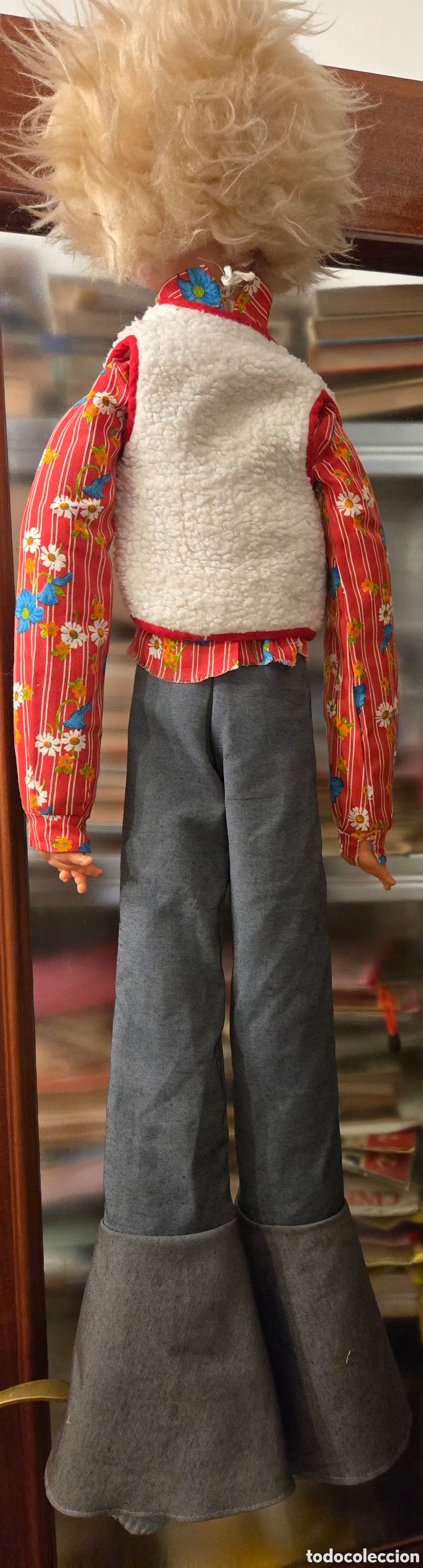 Mu&ntilde;ecas modernas: Gran mu&ntilde;eco hippy a&ntilde;os 70 - Foto 5