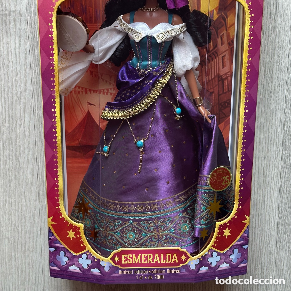 Mu&ntilde;ecas modernas: Mu&ntilde;eca edici&oacute;n limitada Esmeralda, Disney Store. - Foto 4