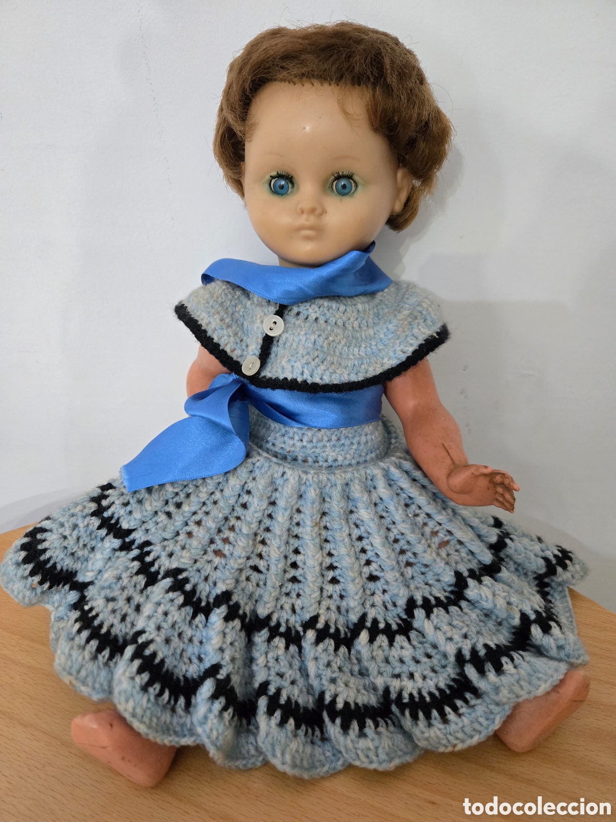 Mu&ntilde;ecas modernas: Antigua mu&ntilde;eca francesa &rdquo;Bella&rdquo; - Foto 2